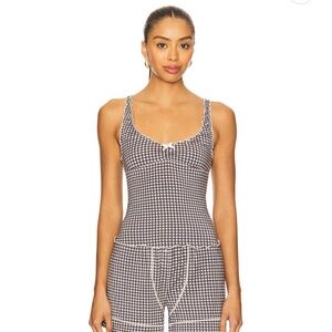 Lettuce Edge Tank Gingham